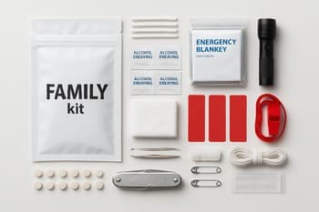 Wide sled layout with family shelter and seats arranged in a tidy grid